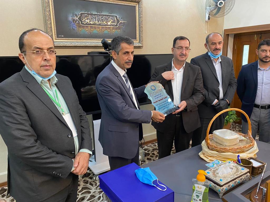 University of Basrah is studying the ways of mutual scientific cooperation with The Holy Alabbasya Shrine 